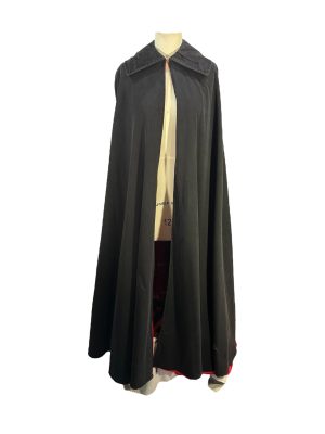 Black Cape with Red Lining -Rental