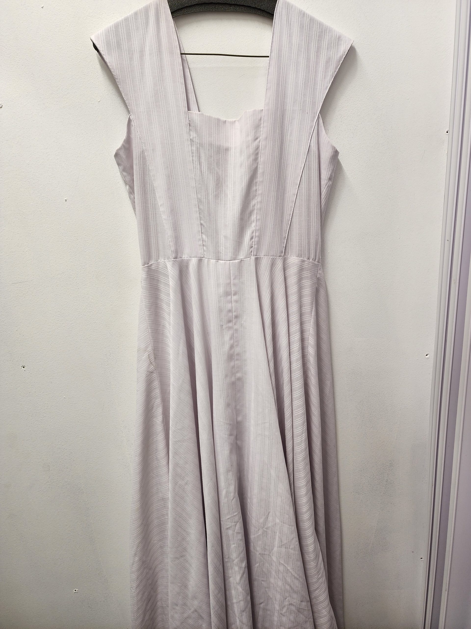 White Cotton Button Up Dress | Theatre Garage