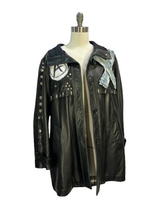 Plaid Patch Grunge Jacket -Rental