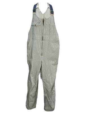 Blue Stripe Overalls -Rental