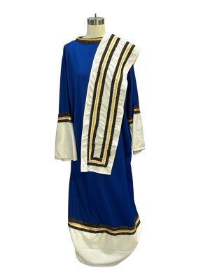 Blue Tunic with Drape -Rental