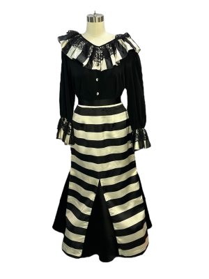 Black and White 2pc Clown -Rental