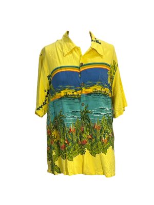 Yellow Hawaiian Shirt -Rental