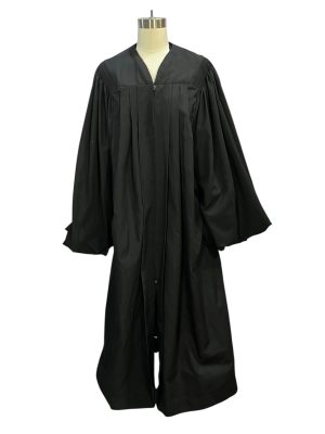 Black Grad/Judge Robe -Rental