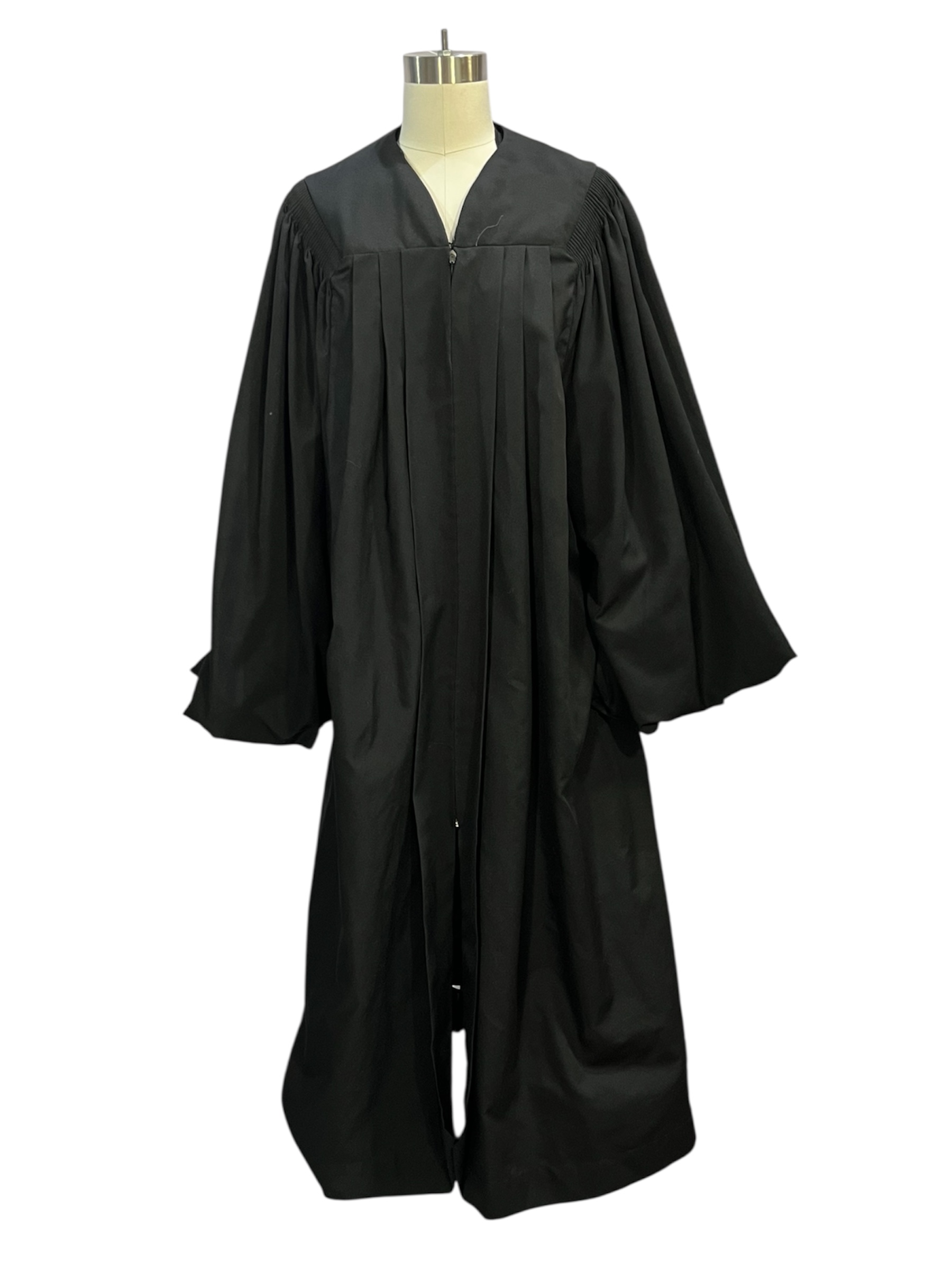 Smiffy's CL439 Men's Teacher Graduation Gown – Judge Lawyer Fancy Dress Costume