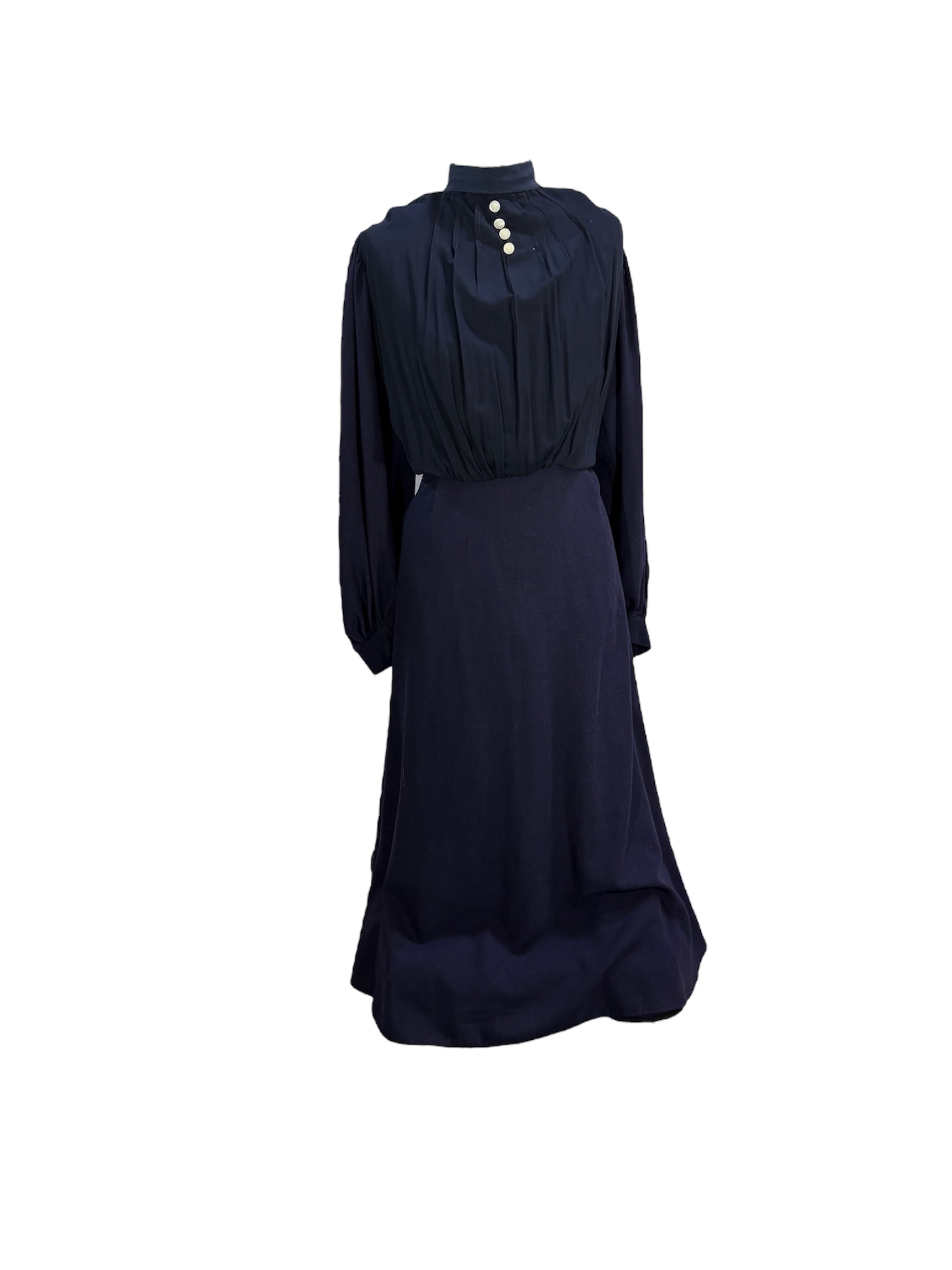 Navy Walking Dress -Rental