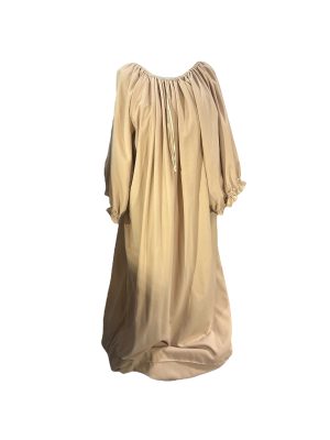 Tan Peasant Dress -Rental