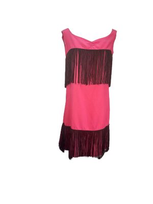 Fringed Pink Flapper -Rental