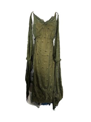 Green and Gold 2pc Gown -Rental