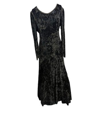 Black Velour Dress