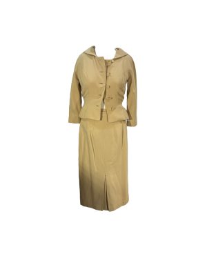 Tan Skirt & Jacket -Rental