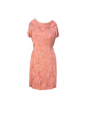 Pink Sparkle Lace Flower Dress -Rental