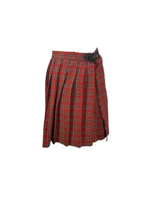 Red 80's Punk Kilt -Rental