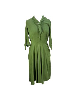 Olive Tie Dress -Rental