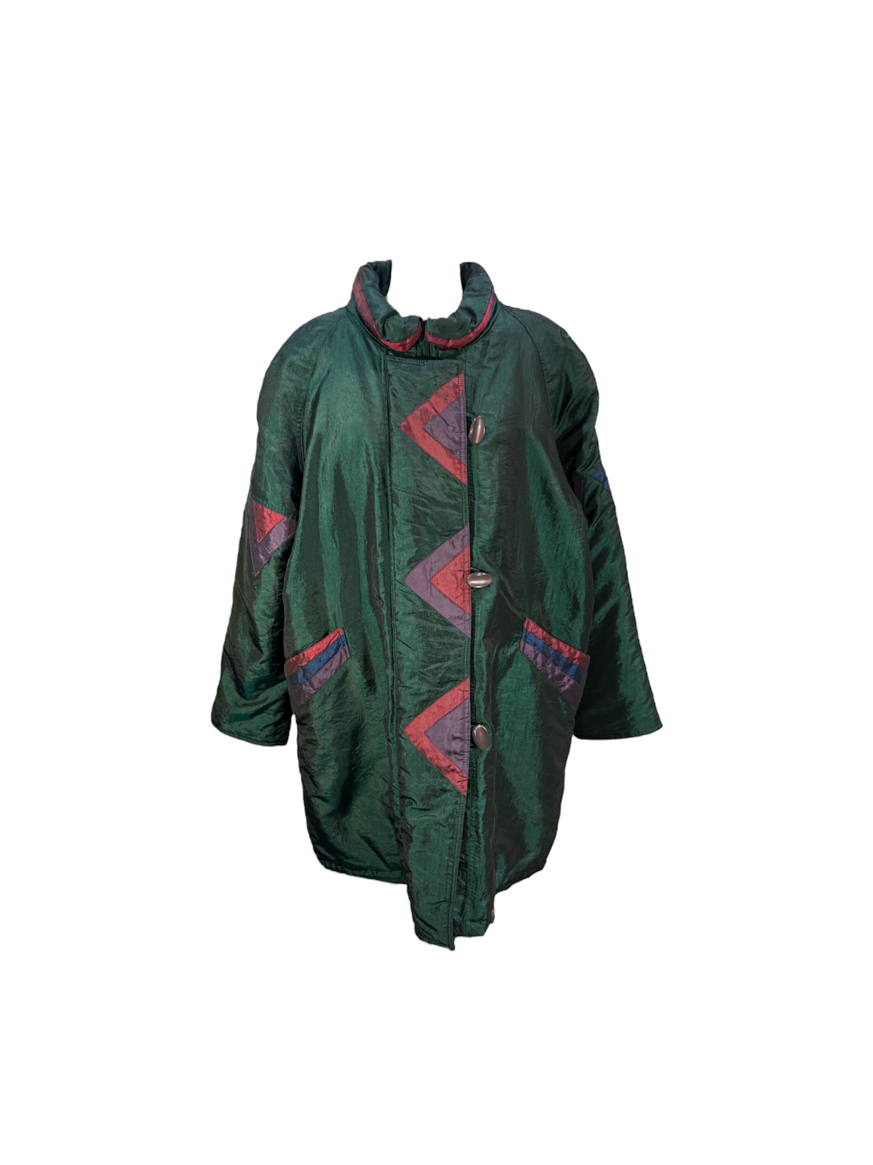 Green Puffy Ski Jacket -Rental