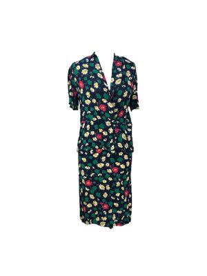 Navy Daisy Dress -Rental