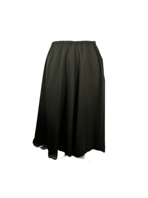 Black Peasant Skirt with Lace -Rental