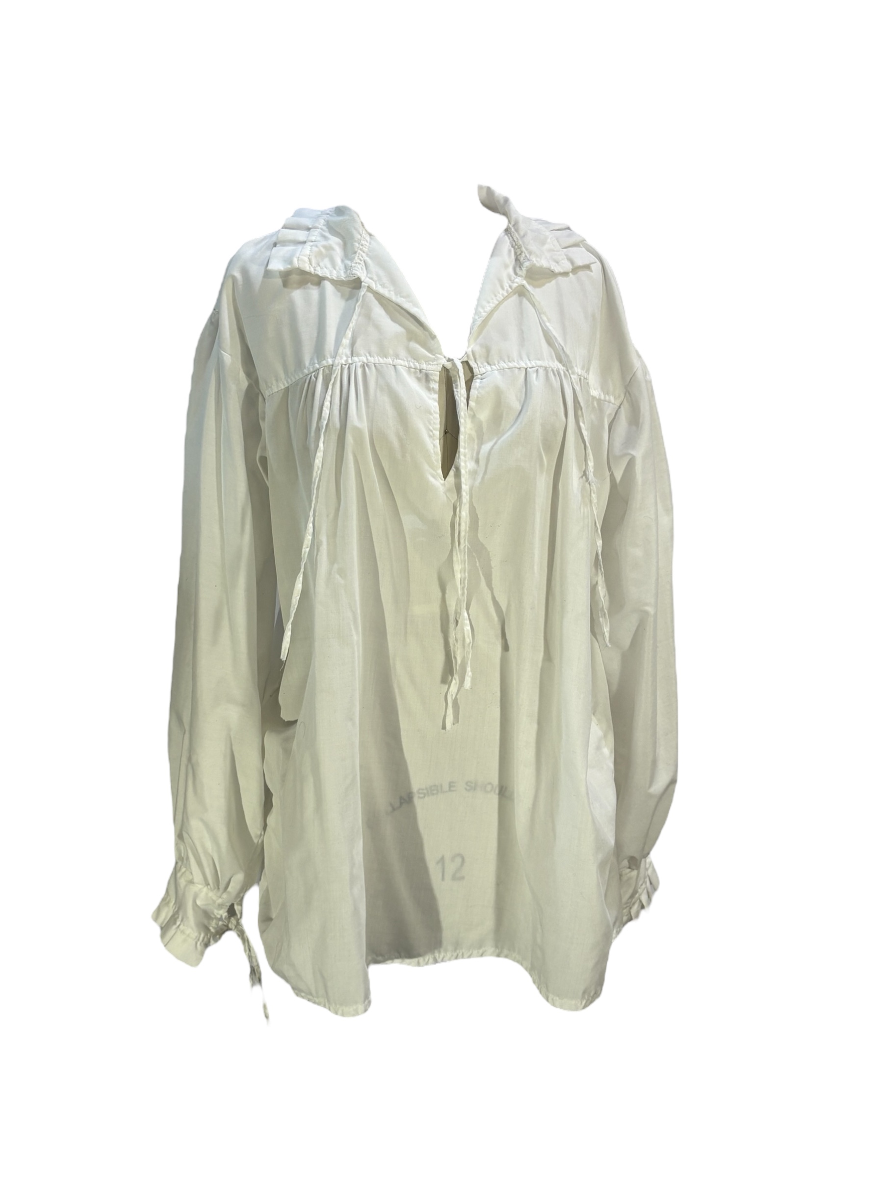 White Pirate Shirts -Rental