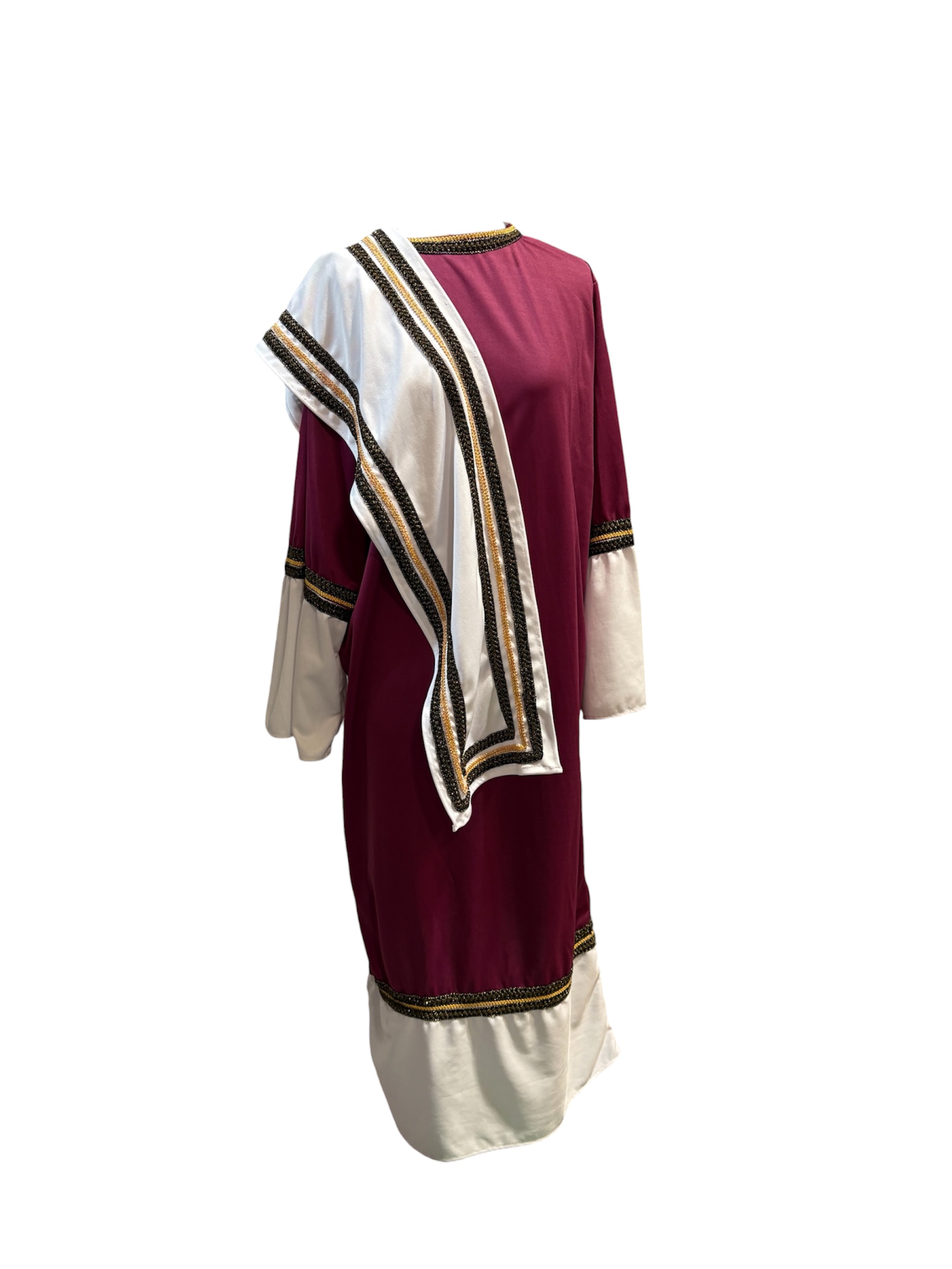 Raspberry Tunic with Drape -Rental