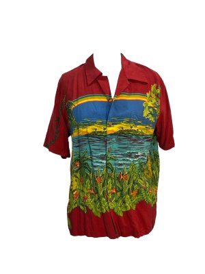 Red Hawaiian Shirt -Rental