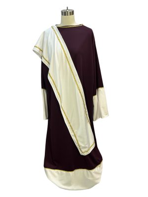 Plum Tunic with Drape -Rental