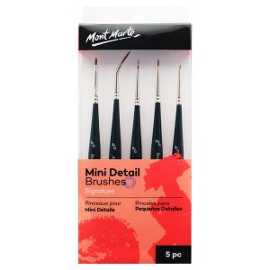 MONT MARTE Mini Detail Brush Set - 5pcs