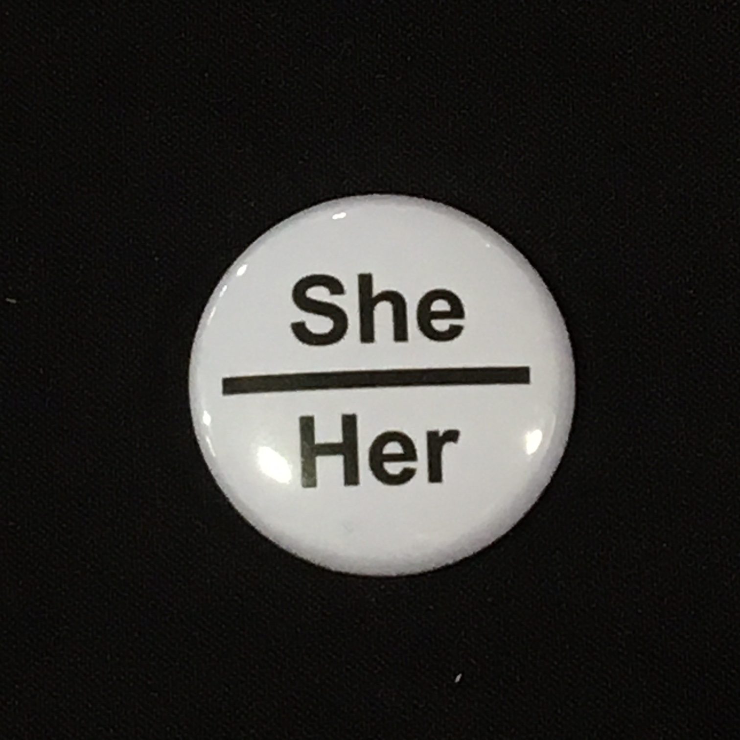 She/Her Pin | Theatre Garage