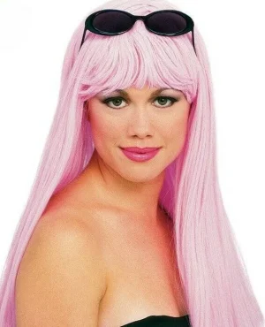 Glamour Wig - Candy Pink (Bin:39)