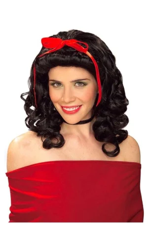 Storybook Girl Wig - Black (Bin:62)
