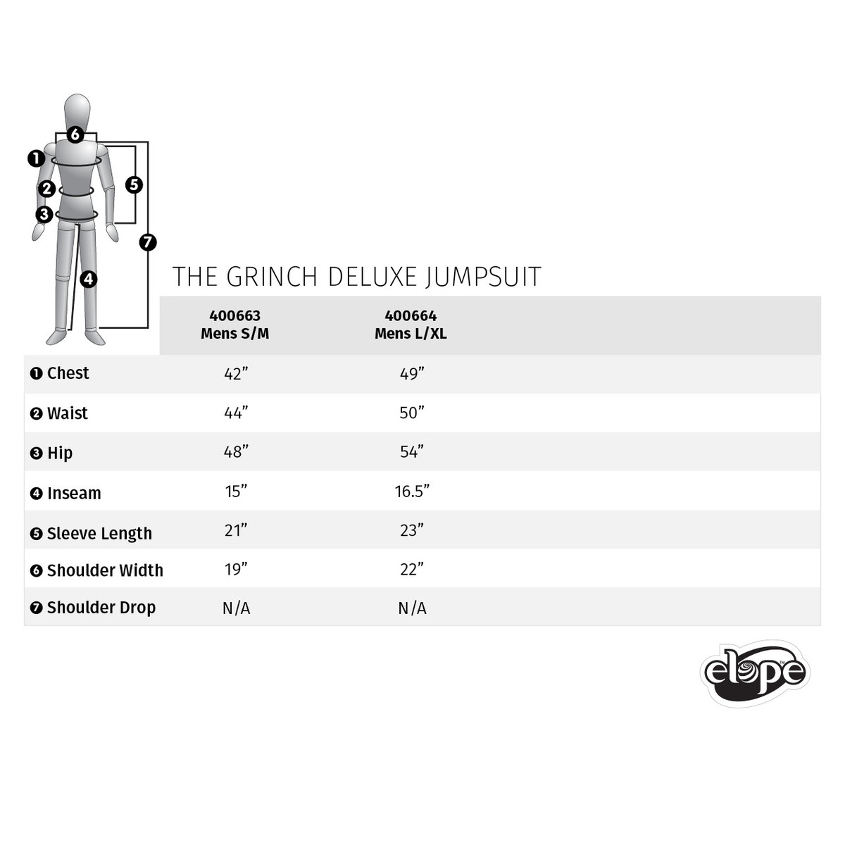 Dr. Seuss The Grinch Santa Costume Deluxe with Mask