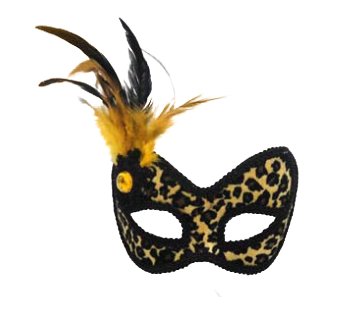 Leopard Print Mask Theatre Garage
