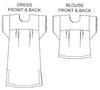 Old Mexico Dress Pattern 142