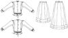 Schoolmistress' Shirtwaist & Skirt Pattern 216