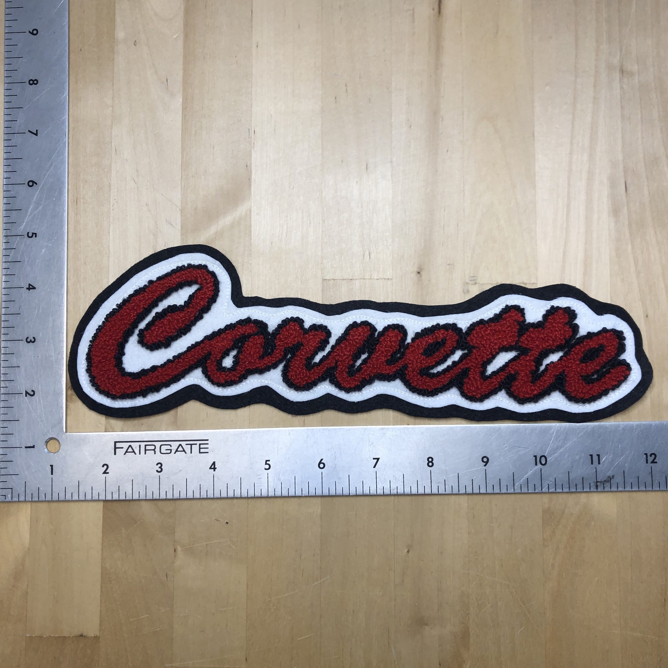 Corvette Patch -Red