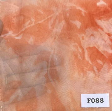 F088 White Orange Spill