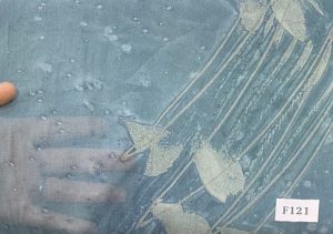 F121 On Water Teal Grey