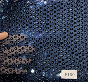F130 Sequins on Navy