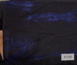 F138 Black and Navy Tie Dye