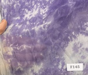 F145 White Purple Tie Dye