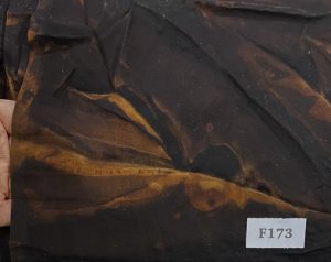 F173 Black Brown Tie Dye