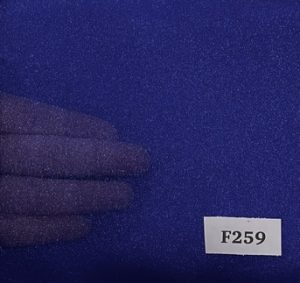 F259 Midnight Purple Organza