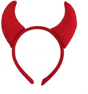 Plush Devil Horns