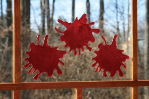 3D Blood Splats