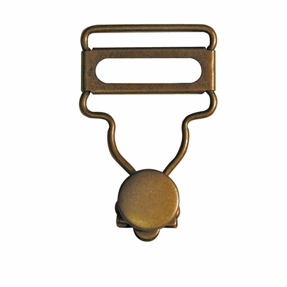 Antique Gold Overall Buckle 25mm (1″) Theatre Garage