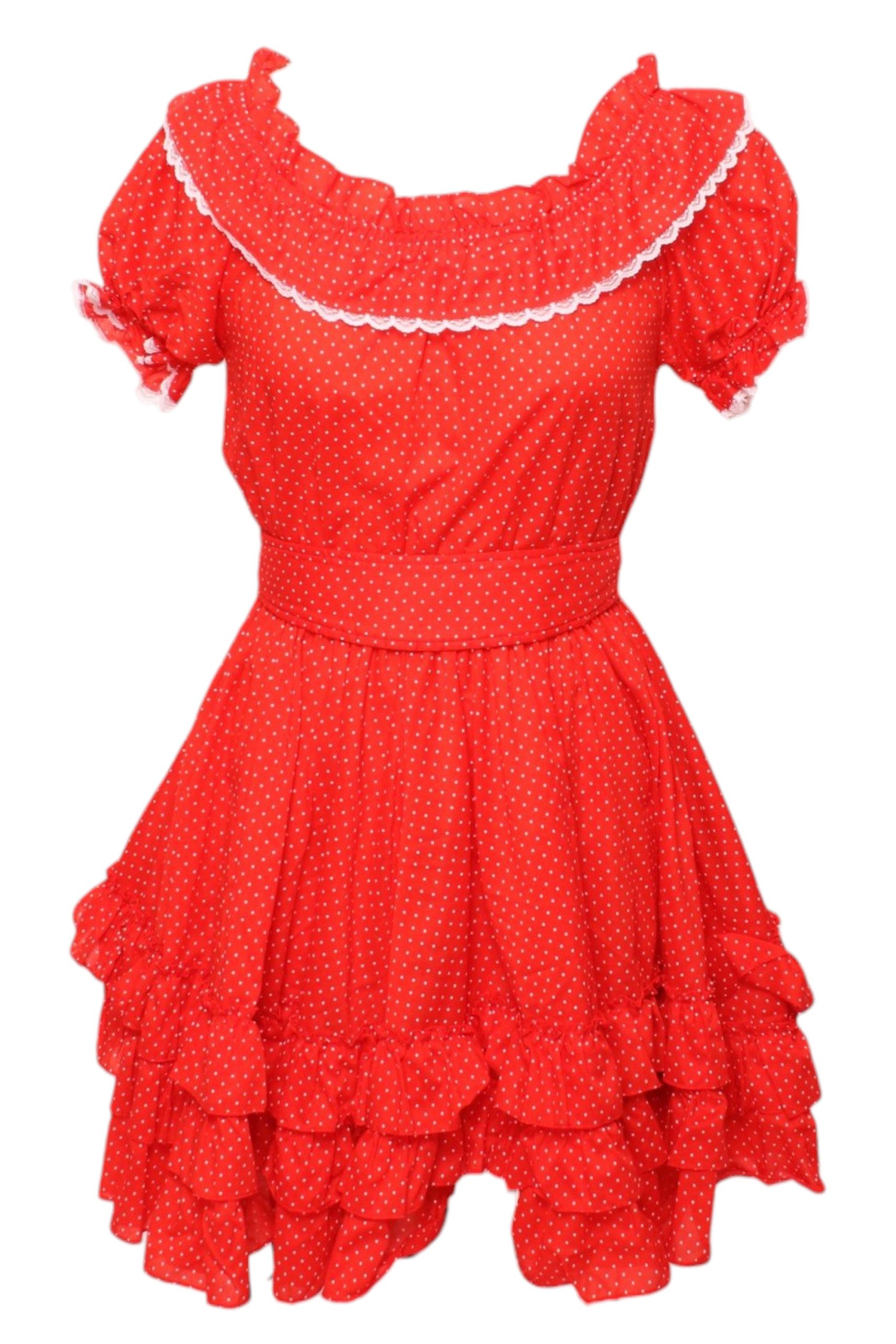Polka-Dot Villager Dress -Rental