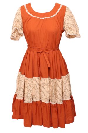 Brown Villager Dress -Rental