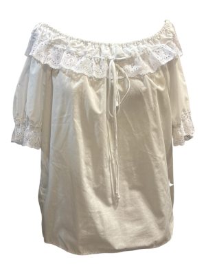 Draw String Village Blouse  -Rental