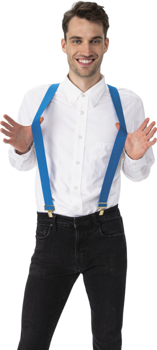 Blue Suspenders