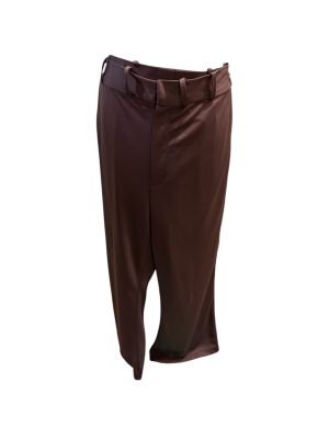 Burgundy Wide Leg 70's Pants -Rental