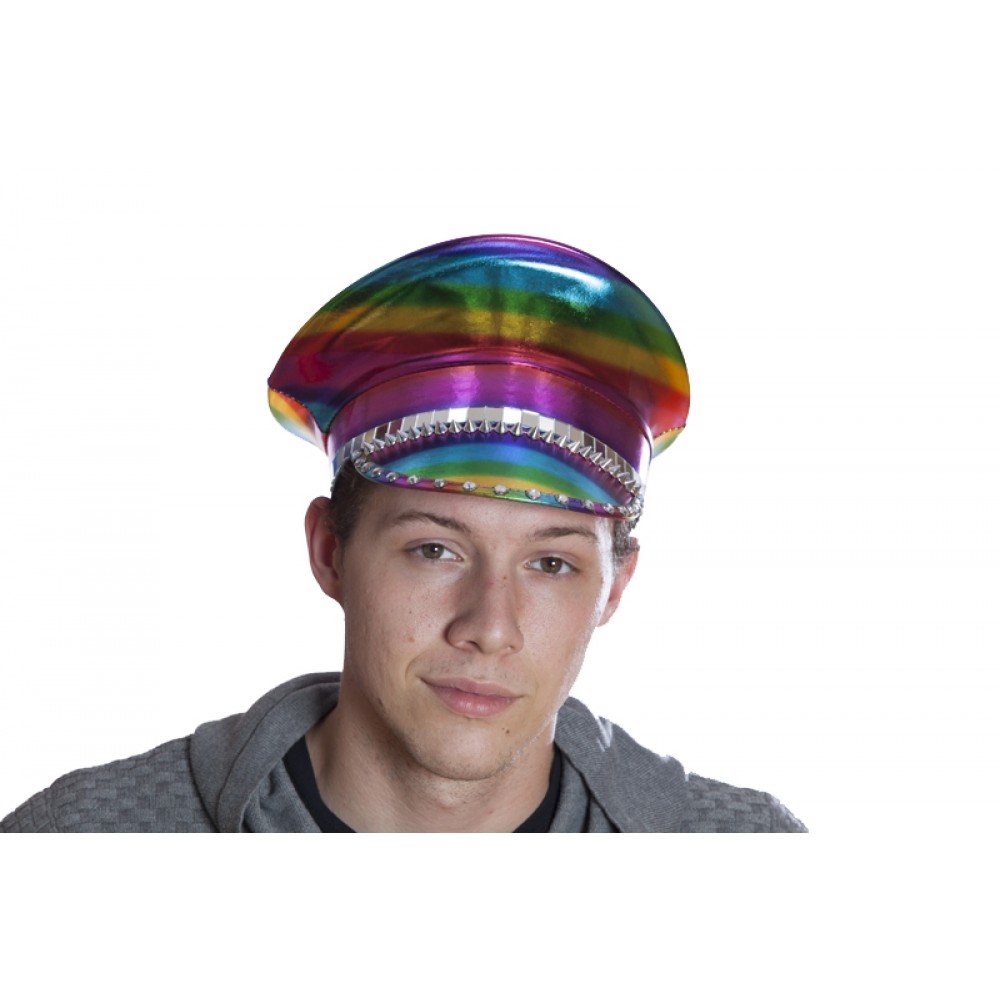 Rainbow Festival Hat